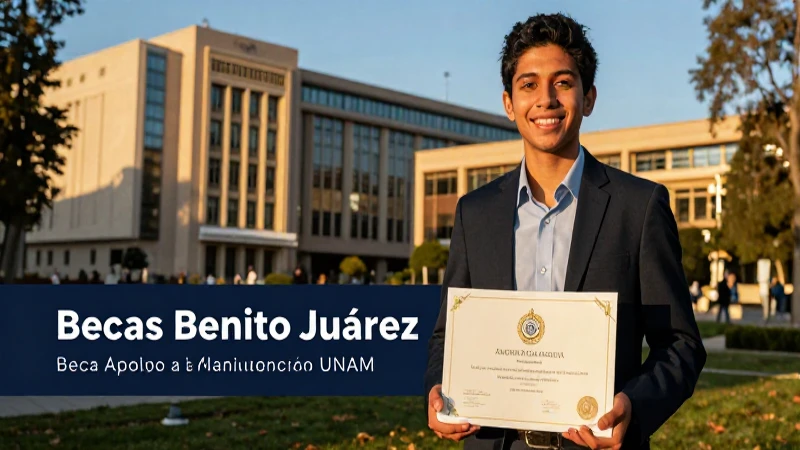 Becas UNAM: Apoyo vital a estudiantes