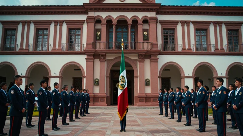Formal grupo de estudiantes en ceremonia impactante