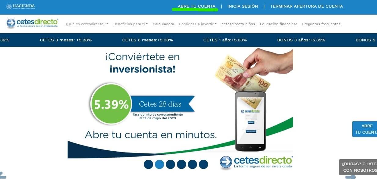 Invierte en Cetes a través de Nacional Financiera: guía paso a paso