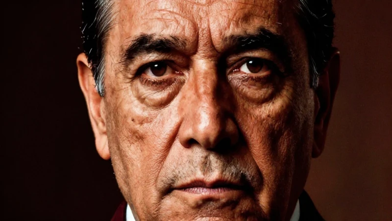 Retrato dramático y detallado de Benito Juárez