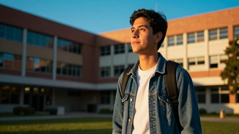 Joven mexicano, universitario, ambiente cinematográfico y profesional