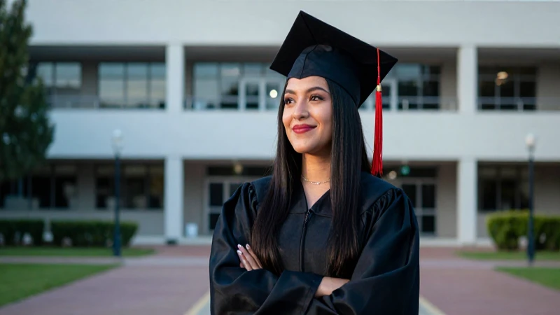 Mexicana graduada, futura brillante y segura
