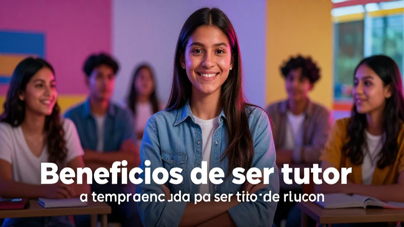 Imagen hiperrealista de éxito académico juvenil