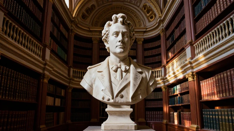 Cuánto media Benito Juárez, el presidente de México 16 Bust de Juárez en majestuosa biblioteca