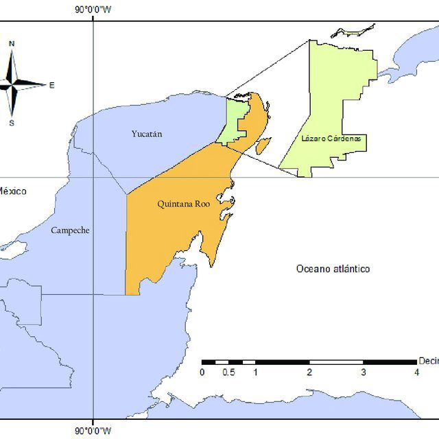 La historia y ubicación de Santander Lázaro Cárdenas en México