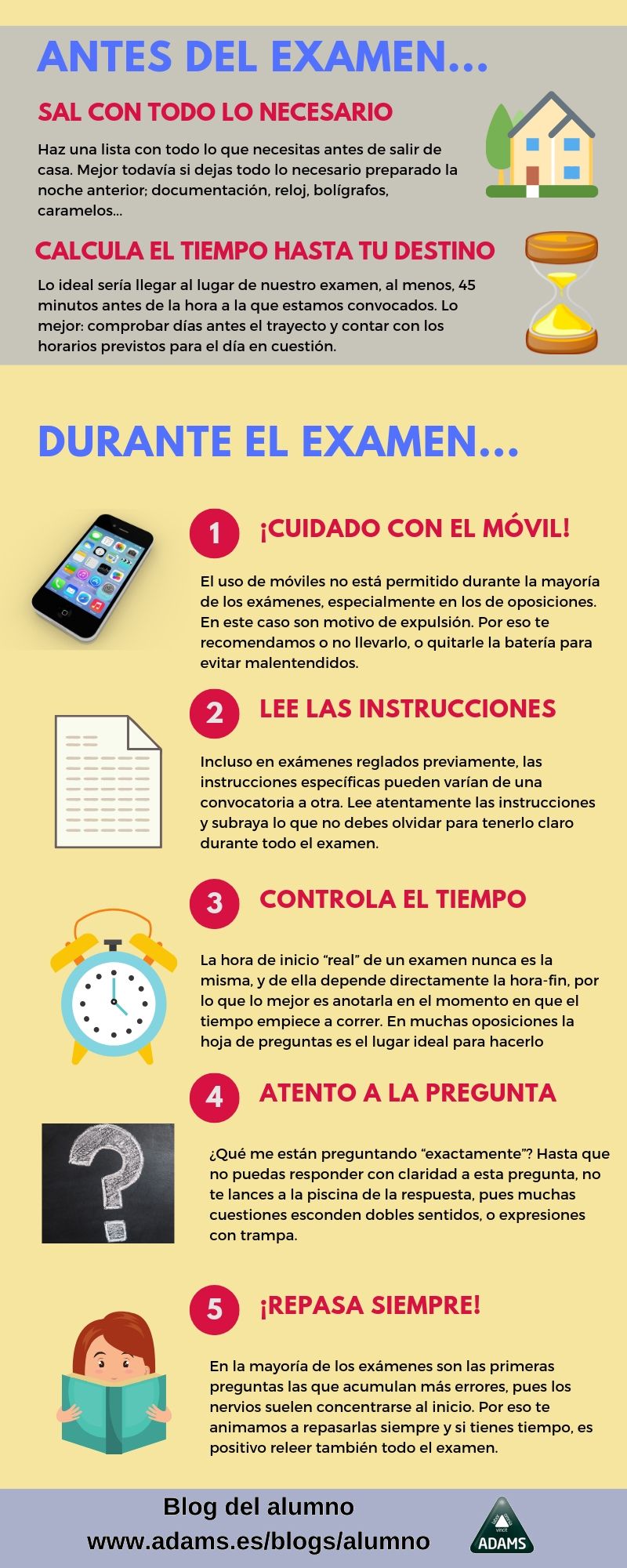La importancia de estudiar y prepararse para los exámenes