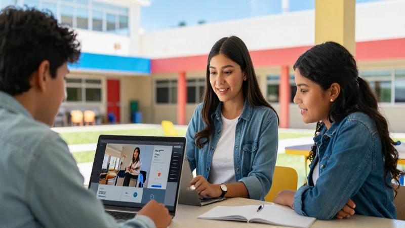 Estudiante mexicano aprende digitalmente con éxito
