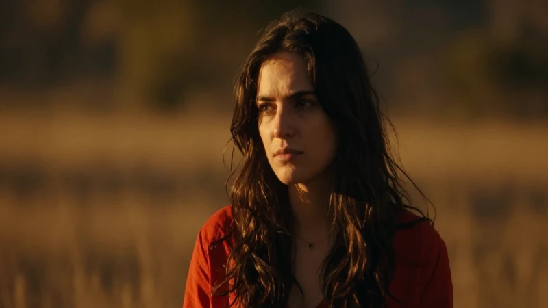 Retrato emocional vibrante con iluminación cinematográfica