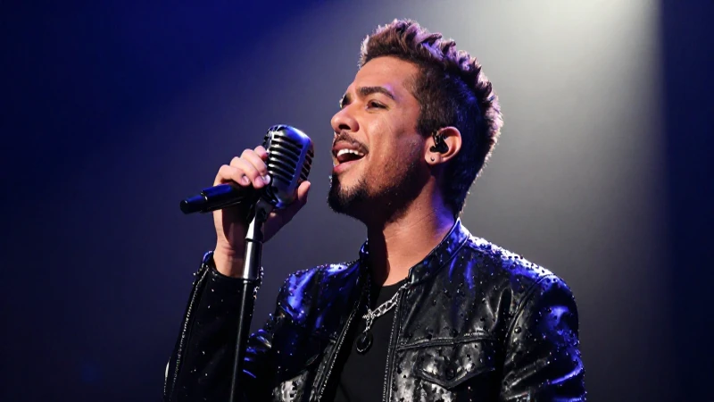 Cantante legendaria con actuación apasionada en estudio