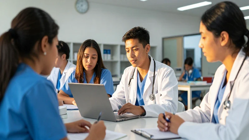 Estudiar medicina en un campus vibrante