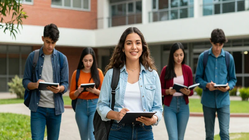 Estudiantes mexicanos brillantes triunfan en moderna universidad