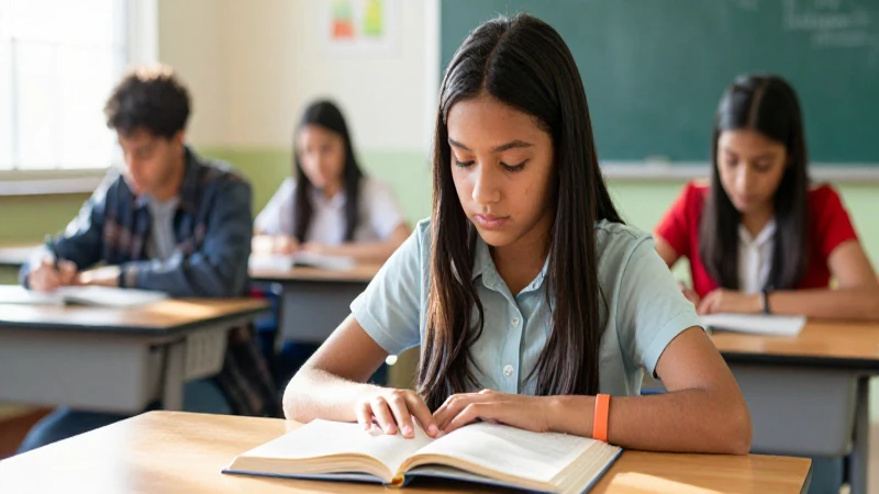 Joven mexicano determinado, alcanzando el éxito académico