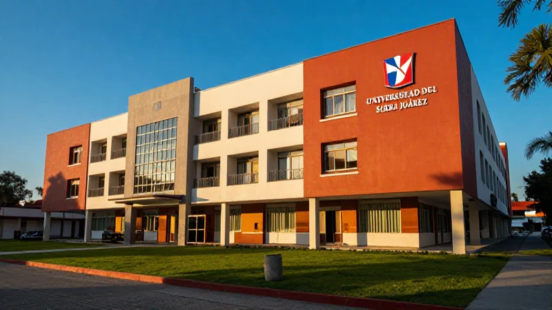 Oferta de la Universidad de la Sierra Juárez