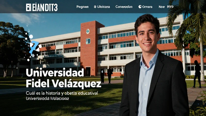 Universidad Fidel Velázquez ofrece oportunidades educativas