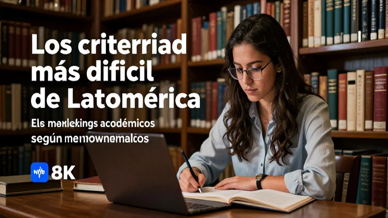Evaluación de la universidad más difícil