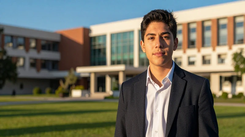 Estudiante UPAEP, imagen hiperrealista y profesional