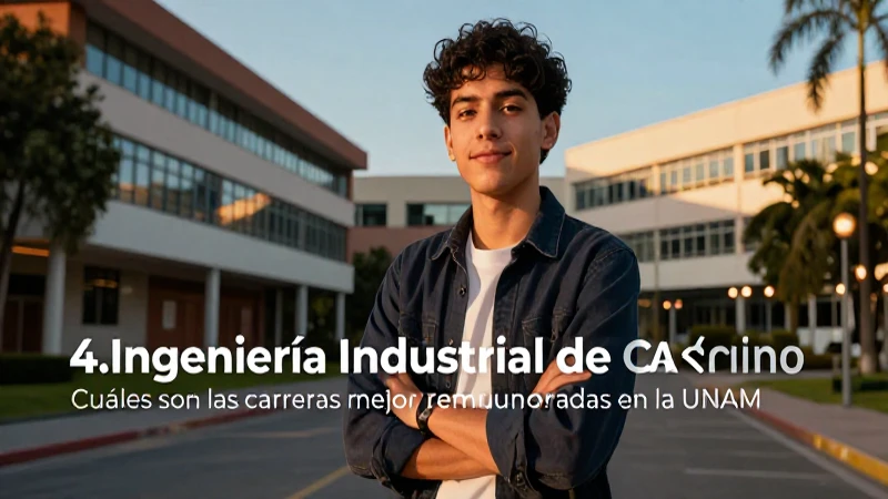 Estudiante de ingeniería busca mejores salarios en la UNAM