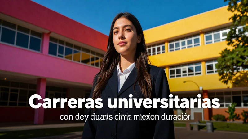 Carreras universitarias de 3 años