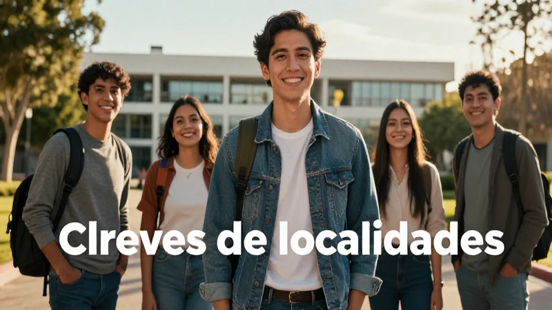 Ejemplos de claves de localidades populares