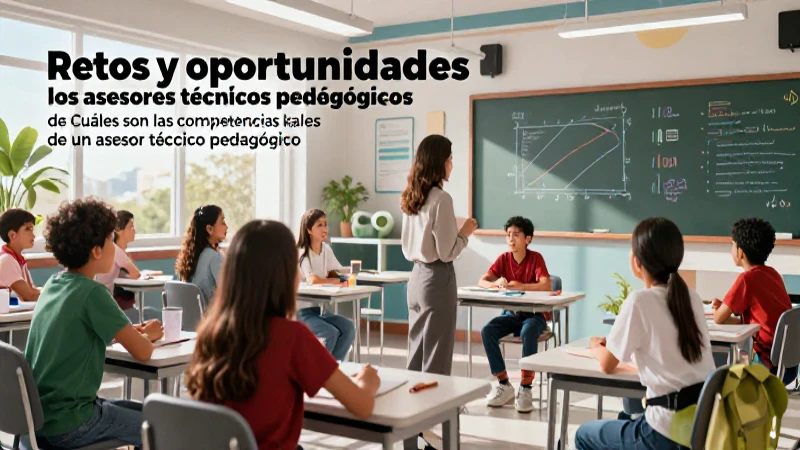 Asesor técnico guía a jóvenes en un futuro vibrante