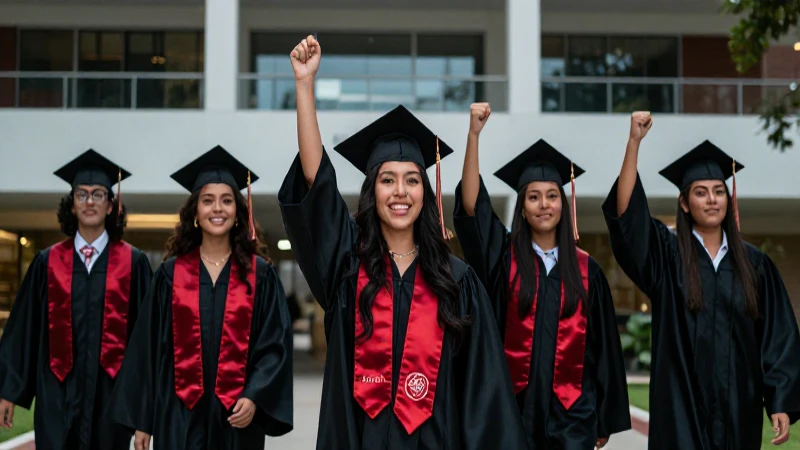 Estudiantes mexicanos triunfan en moderno campus