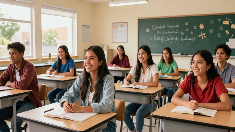 Estudiantes mexicanos son exitosos y alegres