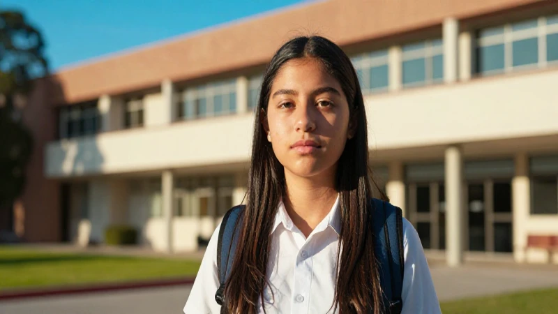 Estudiante mexicano exitoso bajo luz dorada