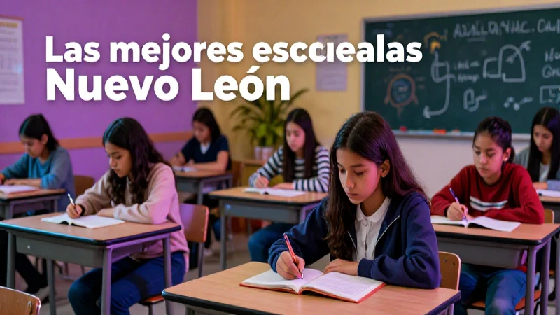 Educación moderna de calidad en Nuevo León