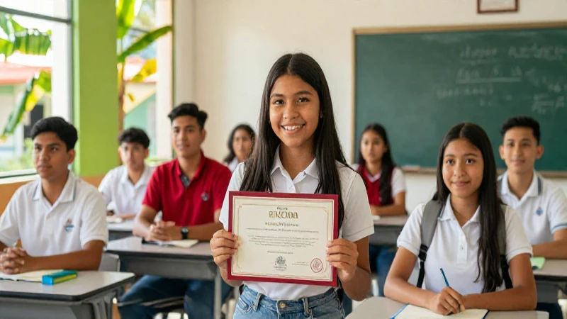 Jóvenes mexicanos celebran su éxito académico