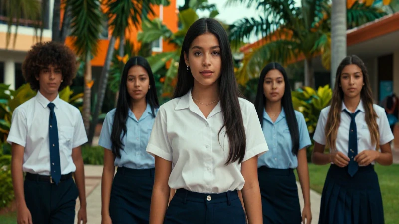 Fotografía profesional de estudiantes mexicanos en campus