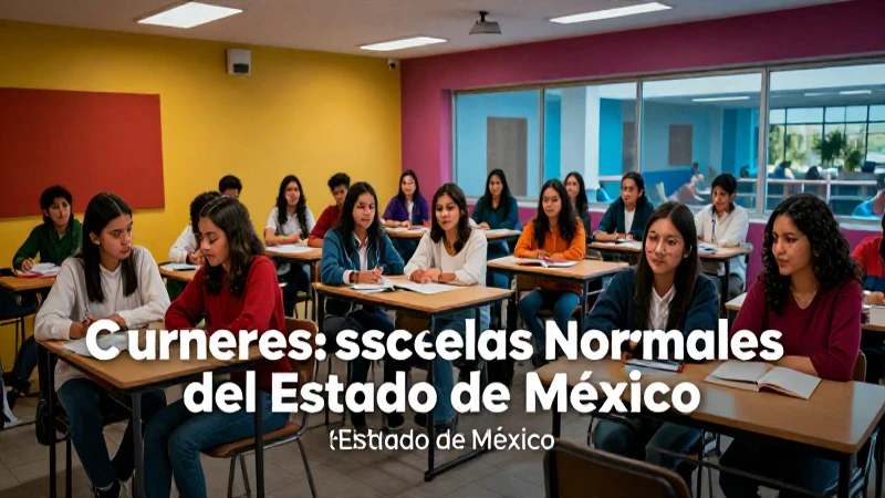 Mejores escuelas normales del Estado de México