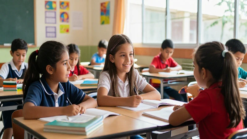 Mejor primaria pública en Querétaro con alumnos felices