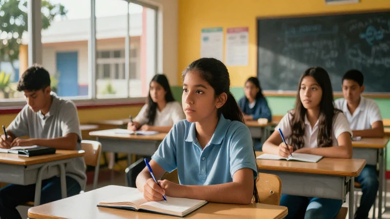 Jóvenes mexicanos triunfan en aula moderna