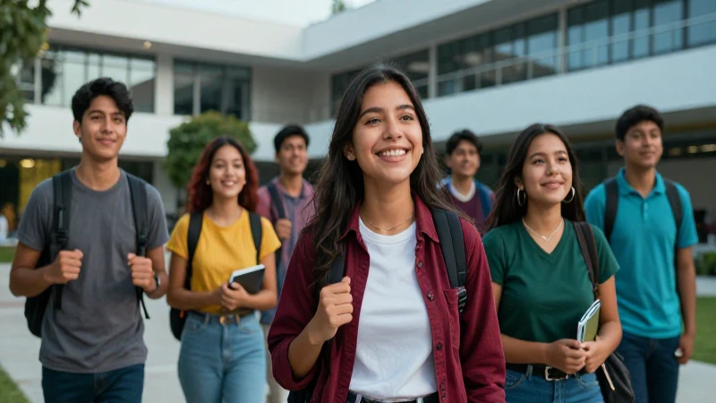 Éxito académico de estudiantes mexicanos