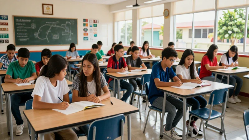Estudiantes mexicanos colaboran con éxito en un entorno moderno