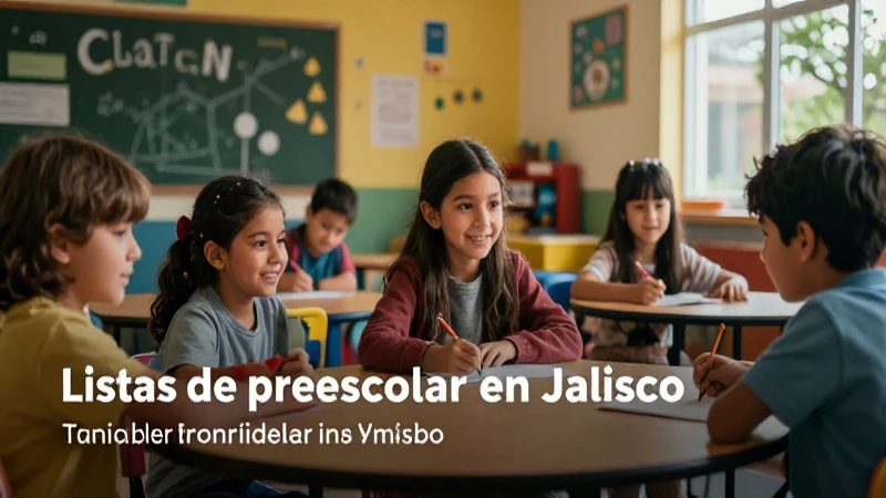 Mejores listas de preescolares en Jalisco