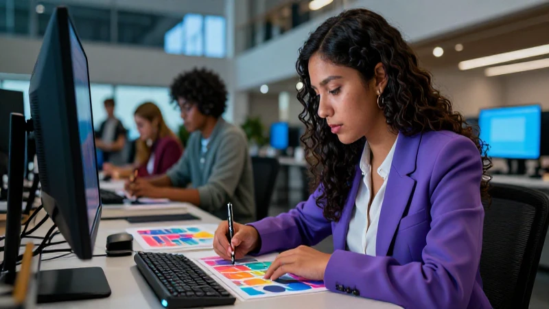 Diseño gráfico moderno por estudiante mexicana