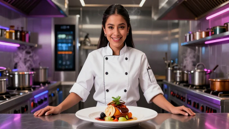 Joven chef mexicano crea cocina moderna y vibrante