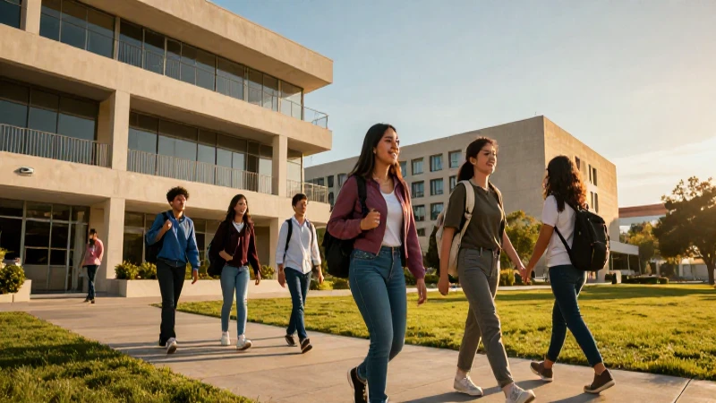 Cuáles son las mejores universidades en Cancún 4 Estudiante mexicano en campus dorado y vibrante