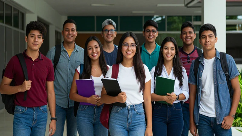 Éxito y progreso de jóvenes universitarios mexicanos