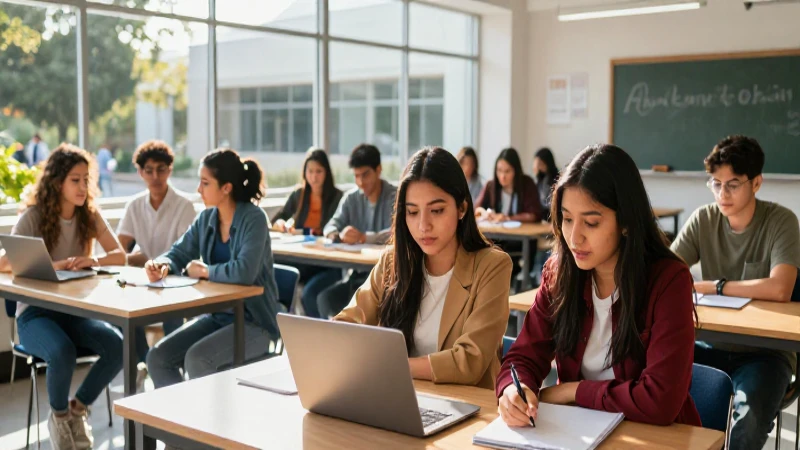 Estudiantes mexicanos ambiciosos logran éxito académico