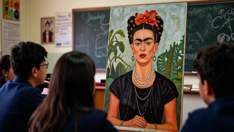 Frida Kahlo impacta a estudiantes