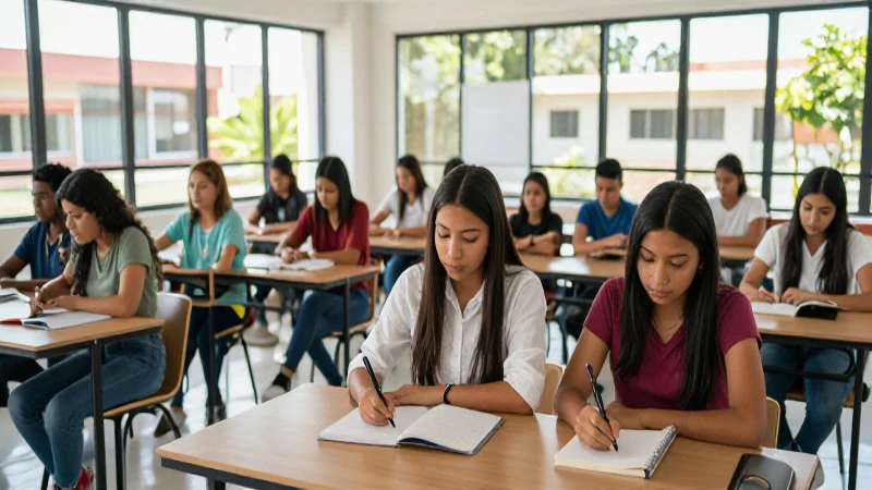 Estudiantes mexicanos triunfan en campus moderno