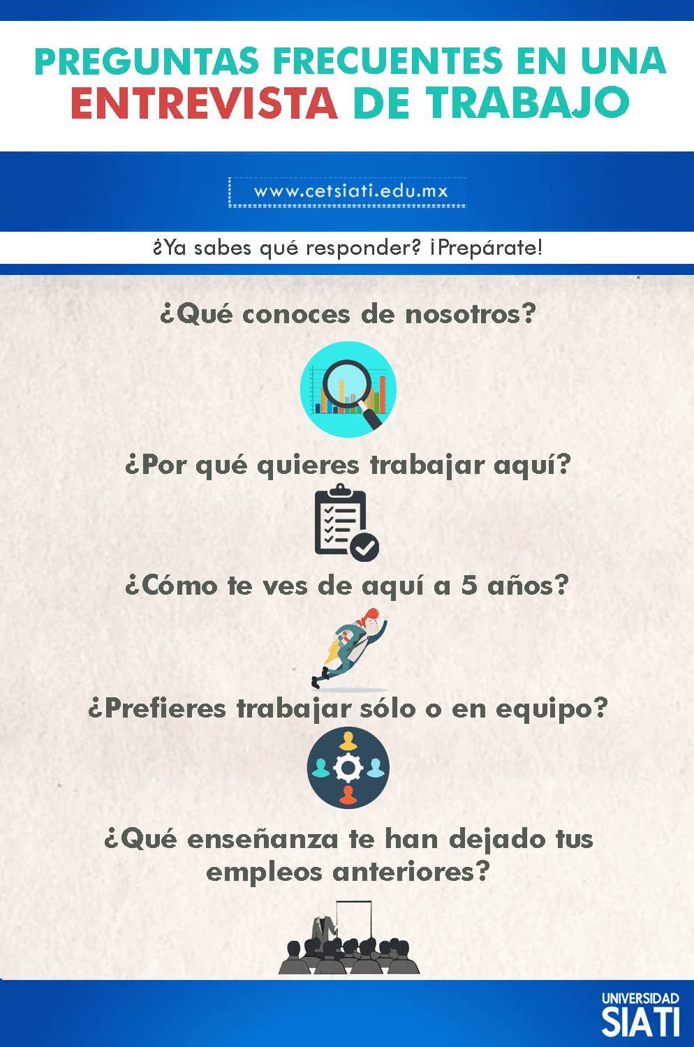 Las preguntas más frecuentes en entrevistas de trabajo para becarios