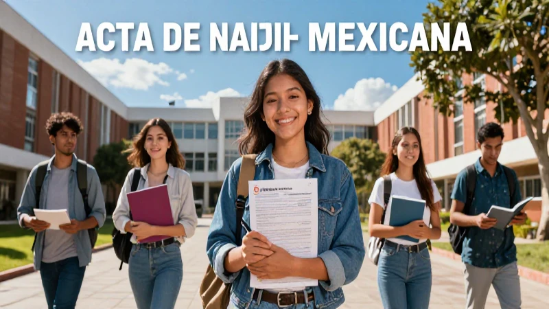 Blog atractivo sobre actas mexicanas