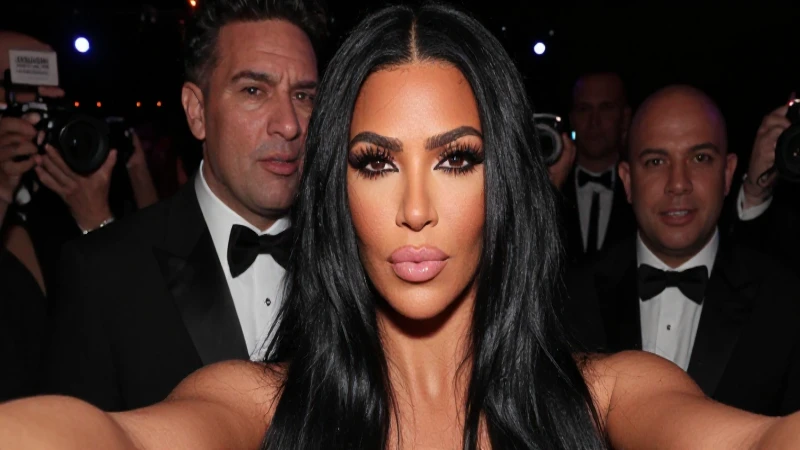 La selfie icónica de Kim Kardashian triunfa