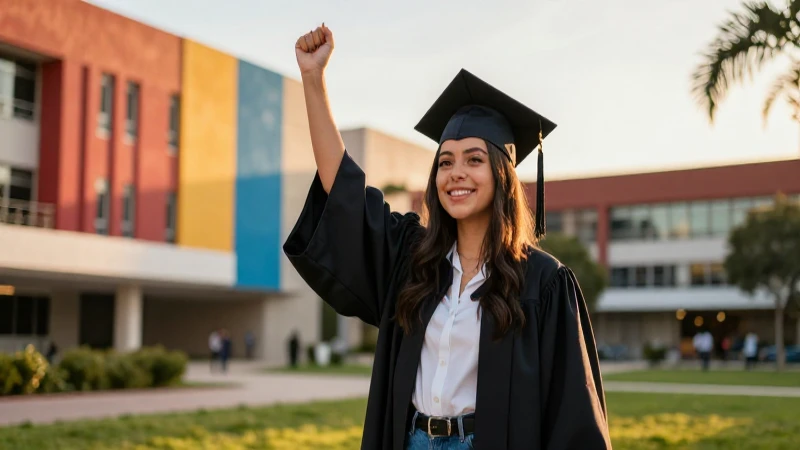 Estudiante mexicano triunfa en campus moderno