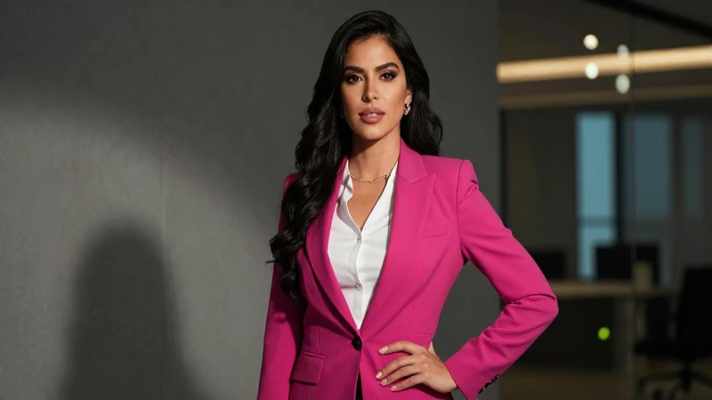 Mujer mexicana profesional, atractiva y dinámica
