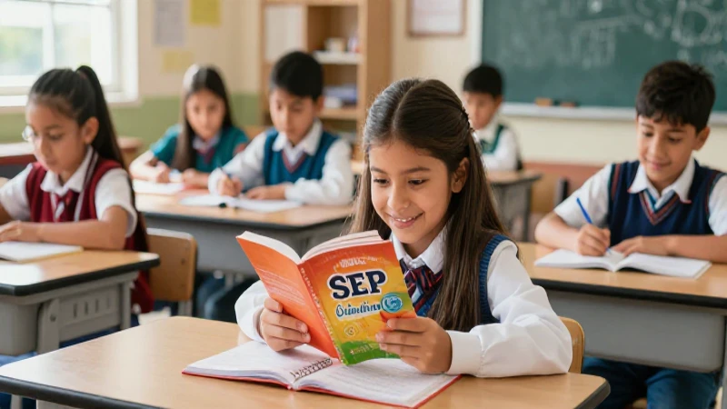 Los libros SEP promueven educación primaria en México