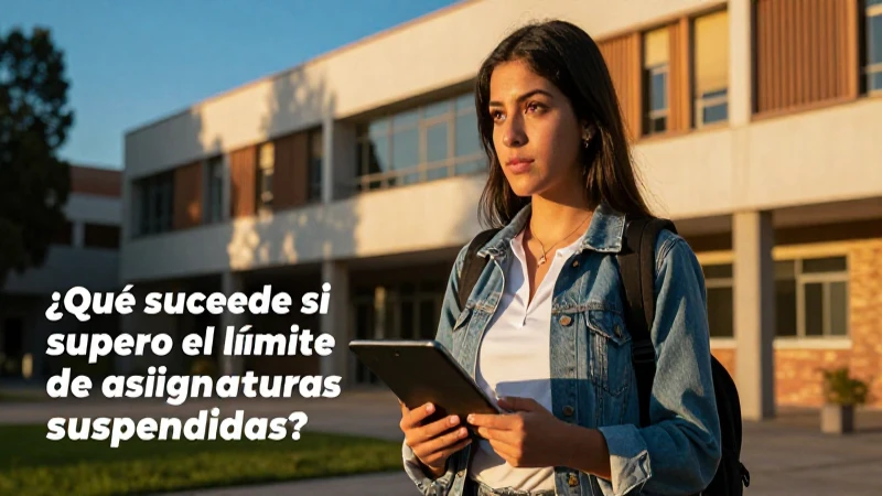 ¿Cuántas asignaturas puedes suspender sin perder la beca?